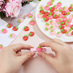 60шт 3 цвета прозрачные кабошоны из смолы&nbsp;RESI-HS0001-05