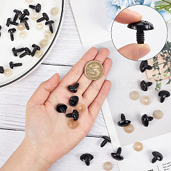 60 набор из 3 пластиковых носов для собак DIY-GF0006-63