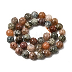 Натуральный цветок нитей агата шарик&nbsp;G-B044-A01-03-A