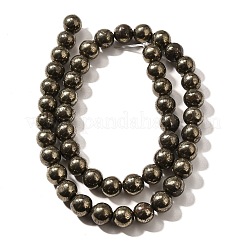 Природного пирита бисер нитей G-H059-A01-02