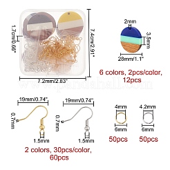 Наборы для изготовления сережек с подвесками своими руками DIY-OC0005-17