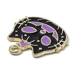 Pendentifs d'émail en alliage&nbsp;ENAM-Z001-15G-02