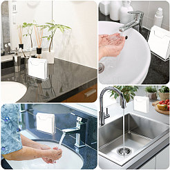 Прозрачный акриловый держатель для салфеток&nbsp;ODIS-WH0099-82A