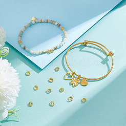 15 шт. 925 соединительных кольца из стерлингового серебра с фиксатором&nbsp;STER-GA0001-19