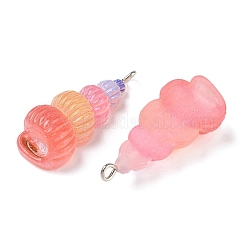 Подвески из непрозрачной смолы&nbsp;RESI-Z040-06P-02