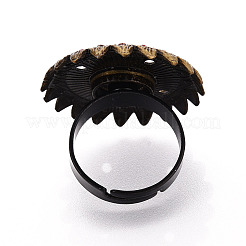 Основание-кольцо из сплава&nbsp;MAK-T012-15AB