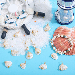 20 шт. подвески из натуральной спиральной медной проволоки FIND-SC0005-90