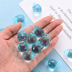 Осенняя тема прозрачные акриловые подвески&nbsp;LS-TACR-T024-04B-946