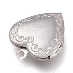 Не тускнеющие подвески-медальоны из нержавеющей стали 316 STAS-Z010-03B