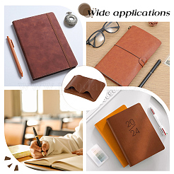 1 шт. портативный держатель для ручек из искусственной кожи с защитой от потери&nbsp;AJEW-MA0001-12A