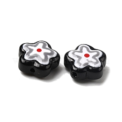 Стеклянные эмалевые бусины ручной работы&nbsp;GLAA-K070-03I