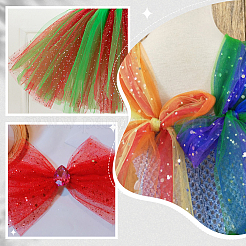 3 цвет блестящие пайетки декоративные сетчатые ленты OCOR-PH0004-60