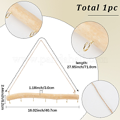 1шт. вешалка для веток из коряги&nbsp;AJEW-SP0002-31C