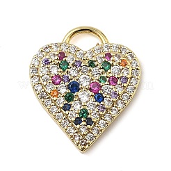 Латунные микро проложить кубического циркония подвески KK-I276-29G