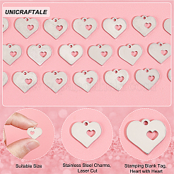 20 шт. подвески из нержавеющей стали 304&nbsp;STAS-UN0052-16