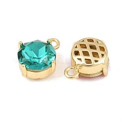 Pendentifs de verre en laiton&nbsp;GL-CBABDD8-01G