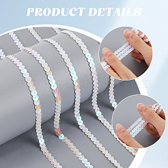 1 Rolle glitzerndes PVC-Paillettenband&nbsp;OCOR-SP0001-02D