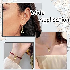 26 шт. 26 стиля латунные подвески с микропаве и кубическим цирконием&nbsp;KK-CJ0002-50