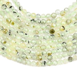 Natur Prehnit Perlen Stränge&nbsp;G-RM250104-A7