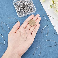 Серьга маркиз из нержавеющей стали 304 STAS-UN0015-62