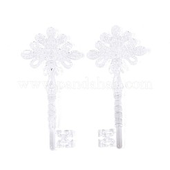 Прозрачные пластиковые большие подвески KY-T042-06