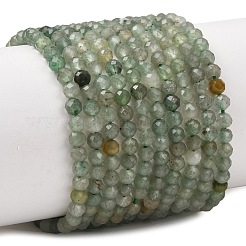 Natürliche afrikanische Jade Perlen Stränge&nbsp;G-K366-C03-4mm