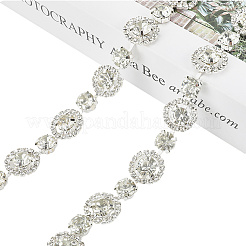 1 ярд цепочек со стразами&nbsp;DIY-GF0011-41B