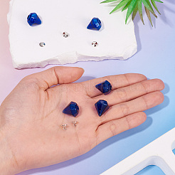 5 шт. бутылок из выдувного стекла ручной работы GLAA-TA0012-33A