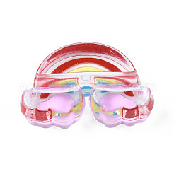 Perle di smalto acrilico trasparente&nbsp;OACR-N130-026-02