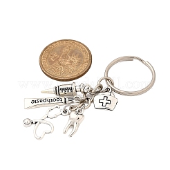 Брелки из сплава в тибетском стиле&nbsp;KEYC-JKC01288