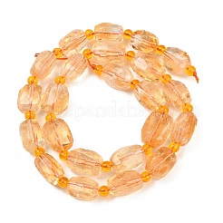 Fili di perle di citrino naturale riscaldate&nbsp;G-Z147-B01-03