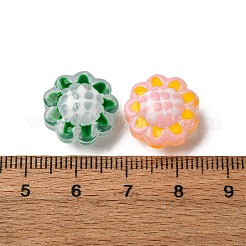 Стеклянные эмалевые бусины GLAA-C038-02