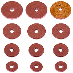 100 шт. 4 стиля шайб из искусственной кожи&nbsp;FIND-CL0001-13