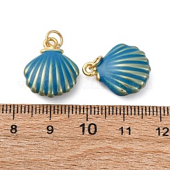 Латунь эмаль подвески KK-S525-09G-B