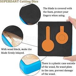 1 шт. штампы для резки дерева DIY-SD0002-06K