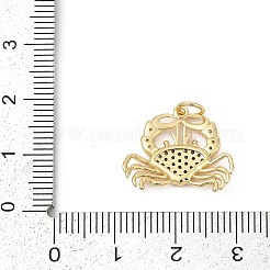 Латунные микро проложить кубического циркония подвески&nbsp;KK-U058-35G