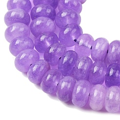 Chapelets de perles de jade blanche naturelle&nbsp;G-E507-01-11
