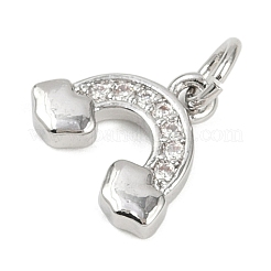 Латунные микро проложить кубического циркония подвески&nbsp;KK-L231-01P-01