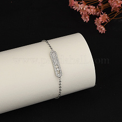 Элегантные латунные браслеты с овальными звеньями&nbsp;WT9592-2