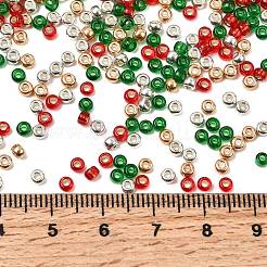 4 цвет 8/0 рождественских круглых бисерных бусин Miyuki&nbsp;SEED-X0058-16