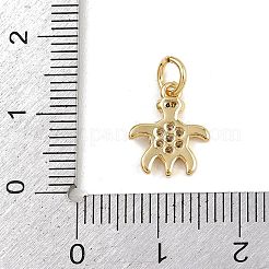 Pendentifs avec zircon cubiques à micro-pavés en laiton&nbsp;KK-A269-04E-G
