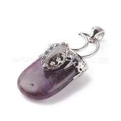 Природные и синтетические смешанные каменные подвески&nbsp;G-F639-09-P