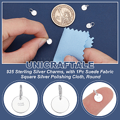 5 шт. 925 подвески из стерлингового серебра&nbsp;STER-UN0001-85C