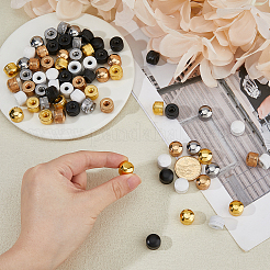 35 шт. 5-х цветная железная колпачковая гайка&nbsp;IFIN-FH0001-92B