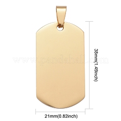 Большие подвески из нержавеющей стали 304 STAS-I140-19F-G