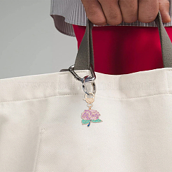 5 шт. 5 стиля подвесных украшений из цинкового сплава&nbsp;KEYC-LP0001-21