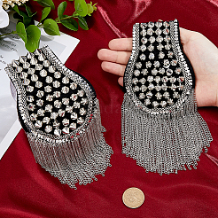 2шт модные погоны с кисточками&nbsp;AJEW-FH0006-02P