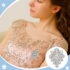 4 strass thermocollant en forme de larme&nbsp;PATC-FG0002-25E