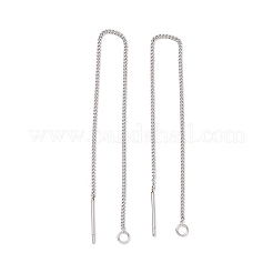 Boucle d'oreille à tige en acier inoxydable 304 anti-ternissement&nbsp;LS-STAS-E161-07P