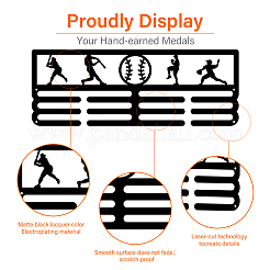Модная железная вешалка для медалей&nbsp;ODIS-WH0021-198